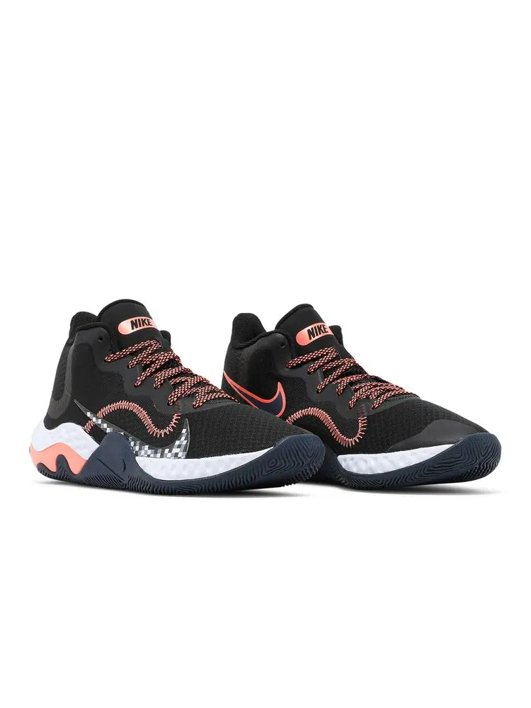 Кроссовки Renew Elevate 'Black Bright Mango' — изображение 8 из 8, черный яркий
