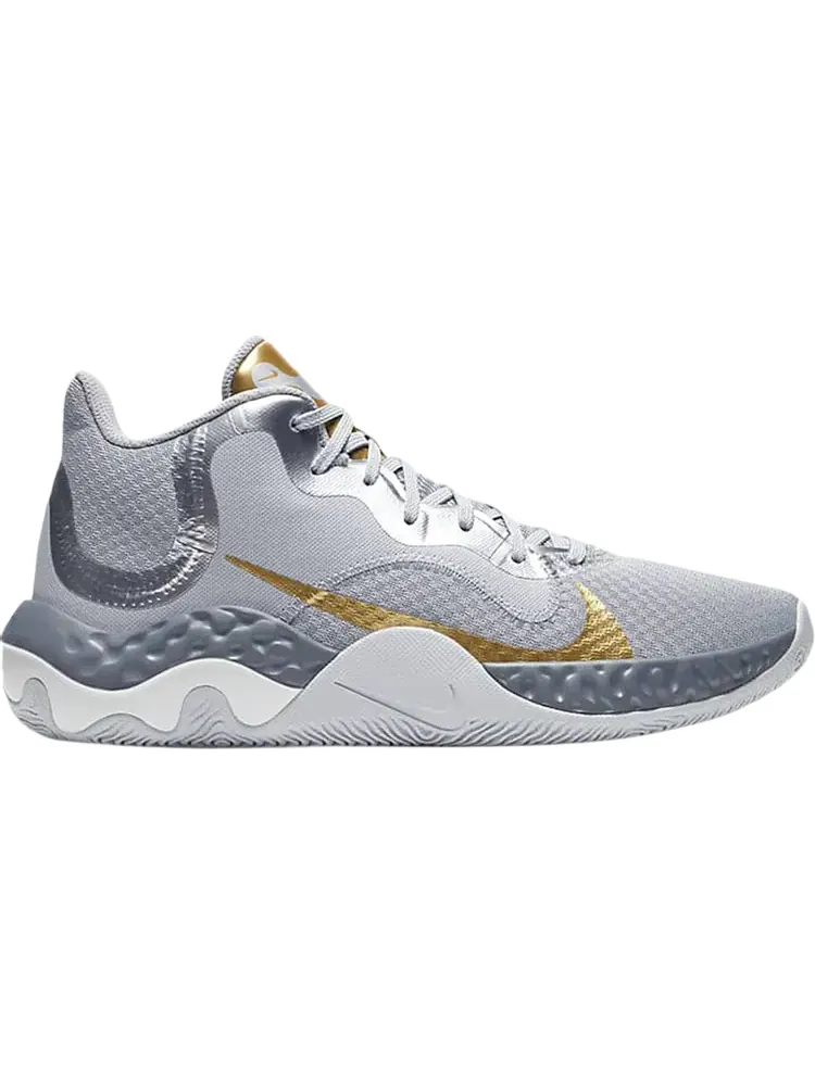Кроссовки Nike Renew Elevate 'Metallic Silver Gold' — изображение 1 из 1, серебряный