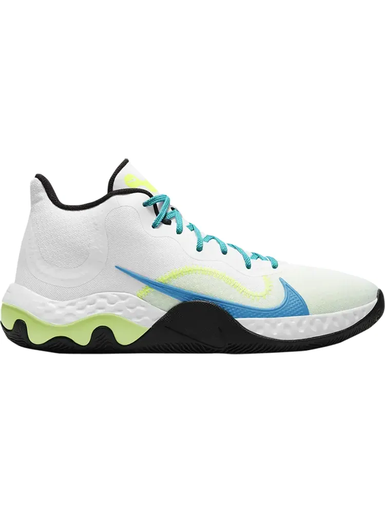 Кроссовки Nike Renew Elevate 'White Volt Light Blue Fury' — изображение 1 из 1, белый