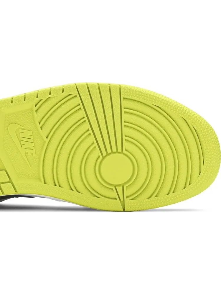 Кроссовки Air Jordan 1 Low Cyber — изображение 5 из 8, желтый
