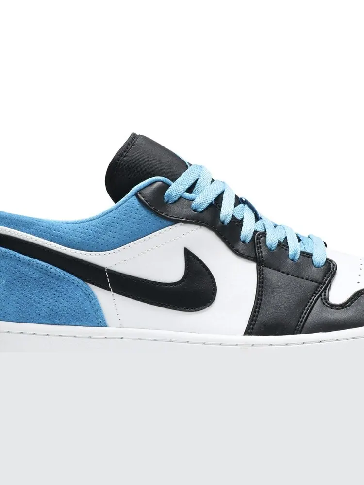 Кроссовки Air Jordan 1 Low SE Laser Blue — изображение 2 из 8, черный