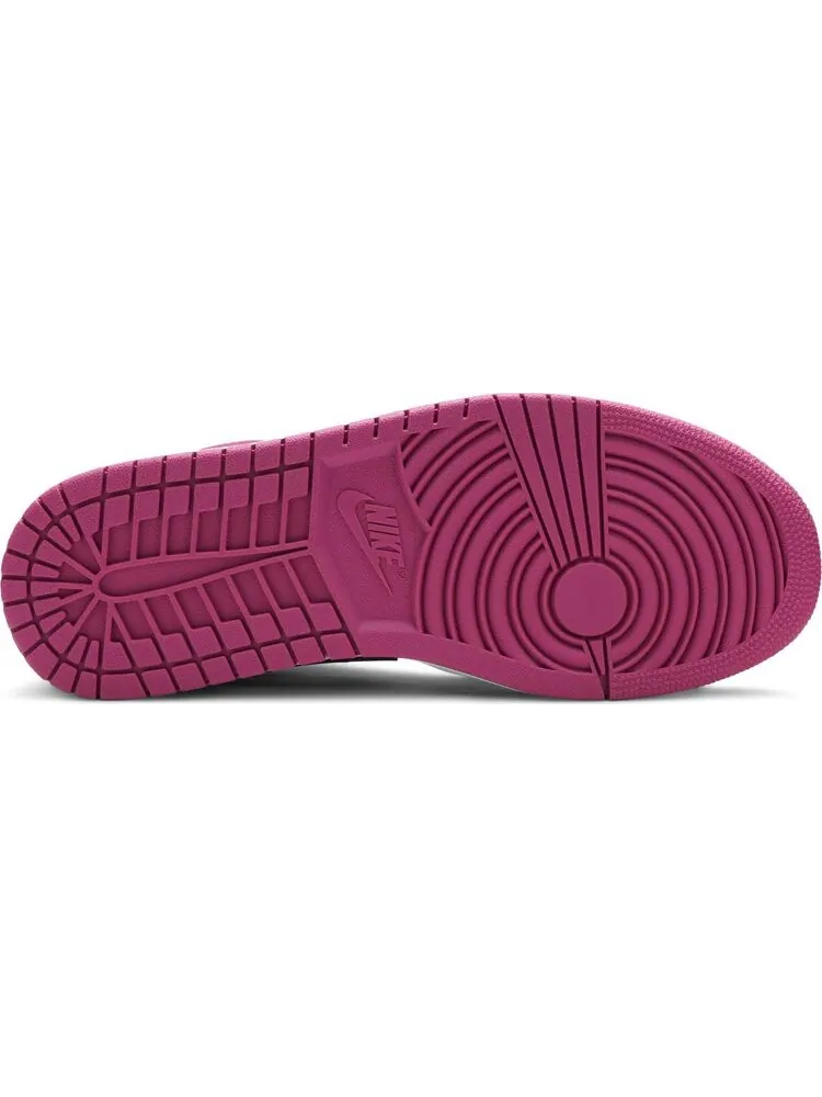 Кроссовки Air Jordan 1 Low SE Fuchsia — изображение 4 из 8, розовый