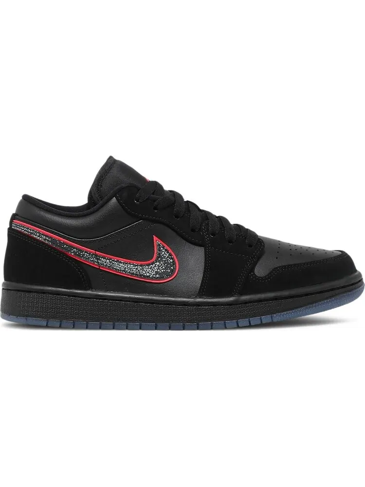 Кроссовки Air Jordan 1 Low Red Orbit — изображение 1 из 8, черный