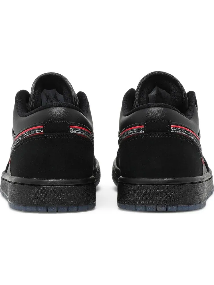 Кроссовки Air Jordan 1 Low Red Orbit — изображение 6 из 8, черный