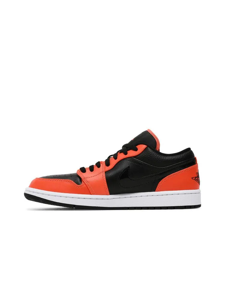 Кроссовки Air Jordan Air Jordan 1 Low SE 'Black Turf Orange' — изображение 4 из 9, черный/оранжевый/белый