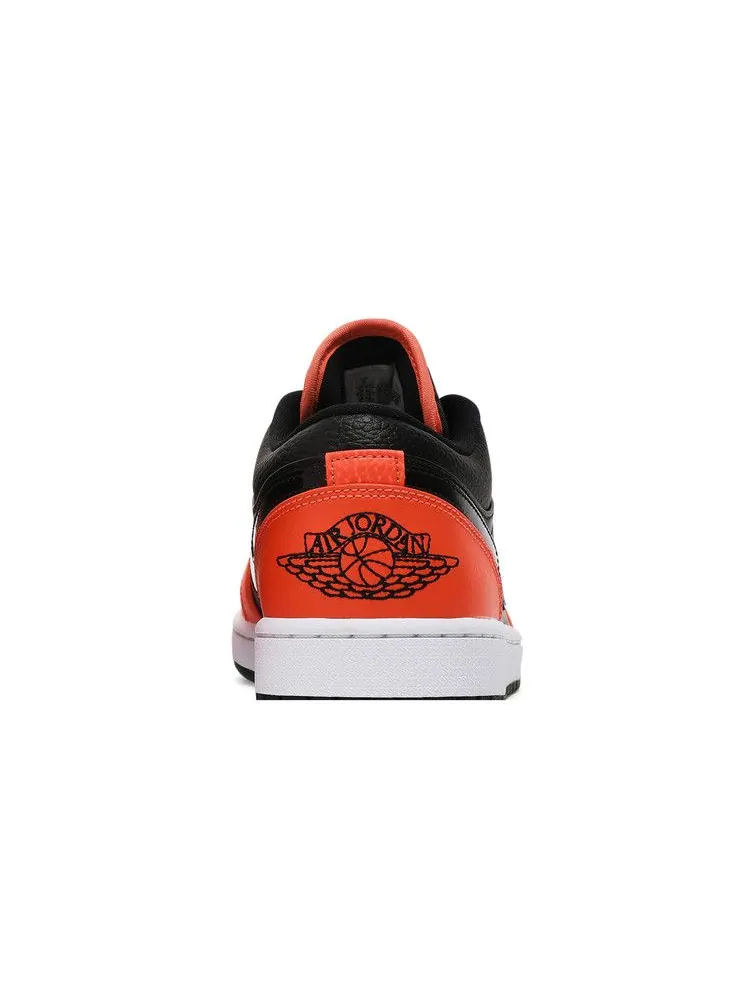 Кроссовки Air Jordan Air Jordan 1 Low SE 'Black Turf Orange' — изображение 8 из 9, черный/оранжевый/белый