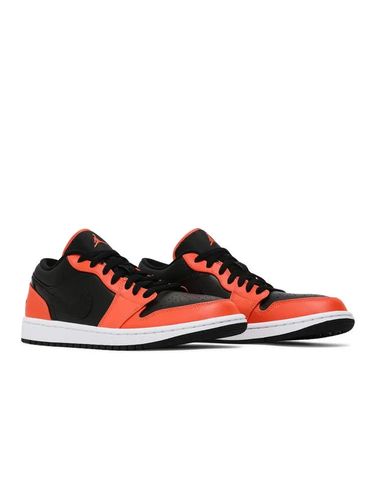Кроссовки Air Jordan Air Jordan 1 Low SE 'Black Turf Orange' — изображение 9 из 9, черный/оранжевый/белый