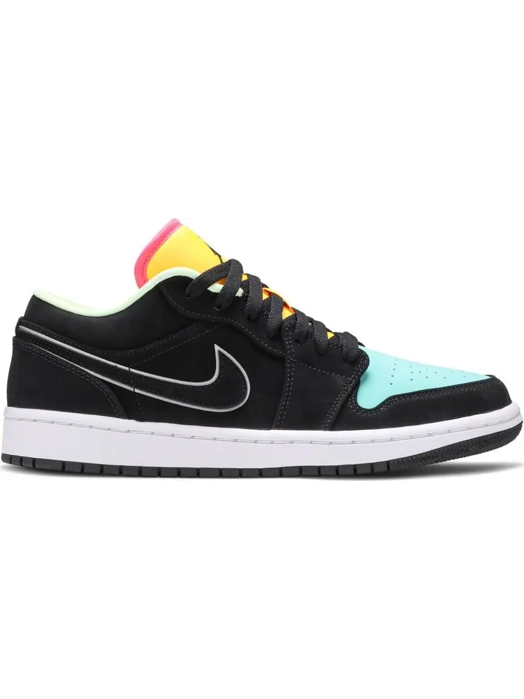 Кроссовки Air Jordan 1 Low SE Aurora Green — изображение 1 из 8, черный
