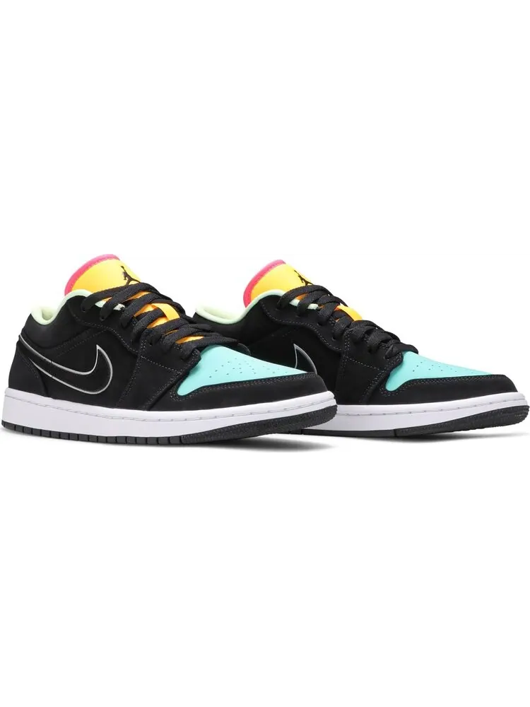 Кроссовки Air Jordan 1 Low SE Aurora Green — изображение 8 из 8, черный