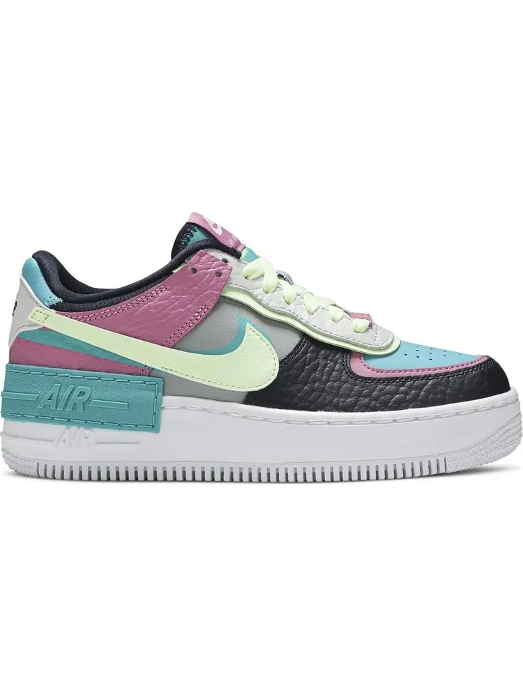 Кроссовки Nike Wmns Air Force 1 Shadow 'Multi-Color' — изображение 1 из 8, мульти