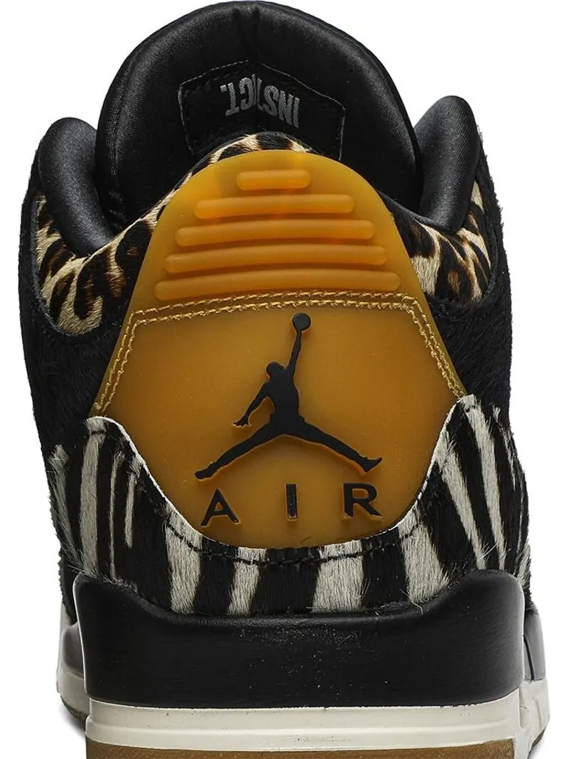 Кроссовки Air Jordan 3 Retro SE Animal Instinct — изображение 7 из 8, черный