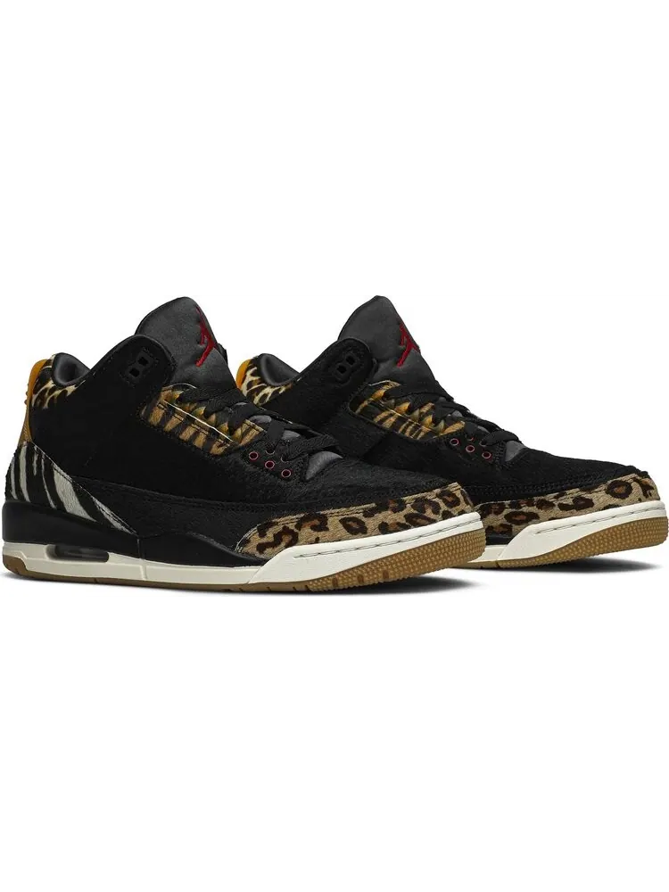Кроссовки Air Jordan 3 Retro SE Animal Instinct — изображение 8 из 8, черный