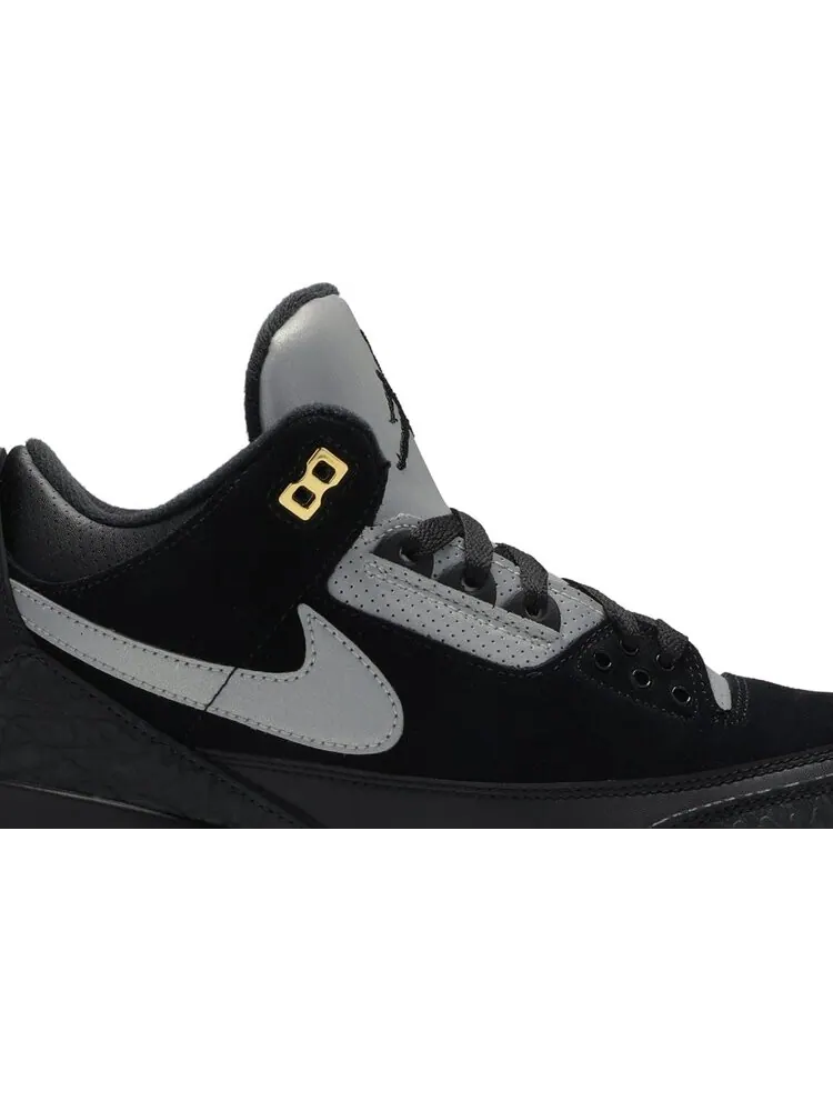 Кроссовки Air Jordan 3 Retro Tinker SP Black Cement — изображение 2 из 8, черный