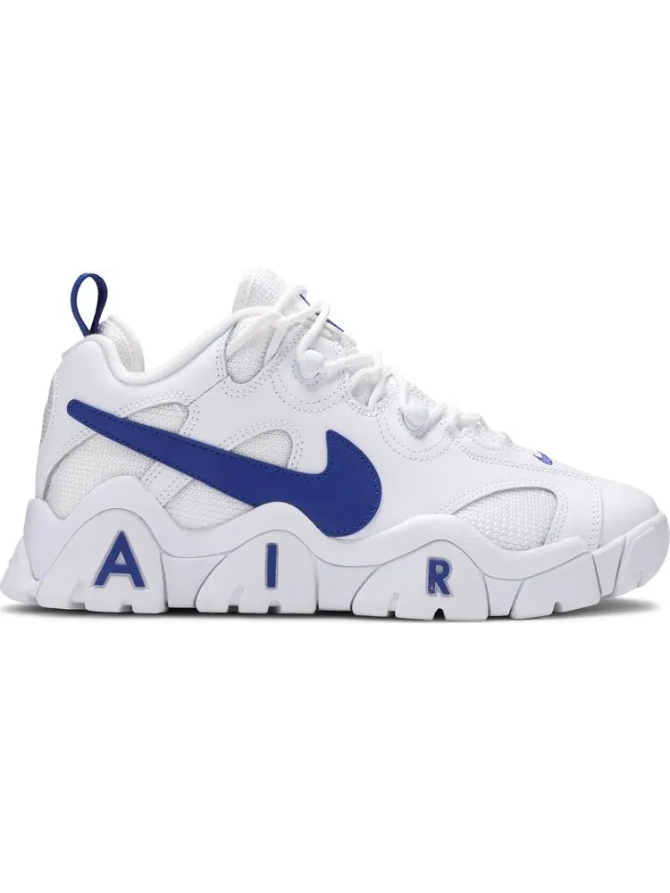 Кроссовки Nike Air Barrage Low GS 'White Hyper Blue' — изображение 1 из 8, белый