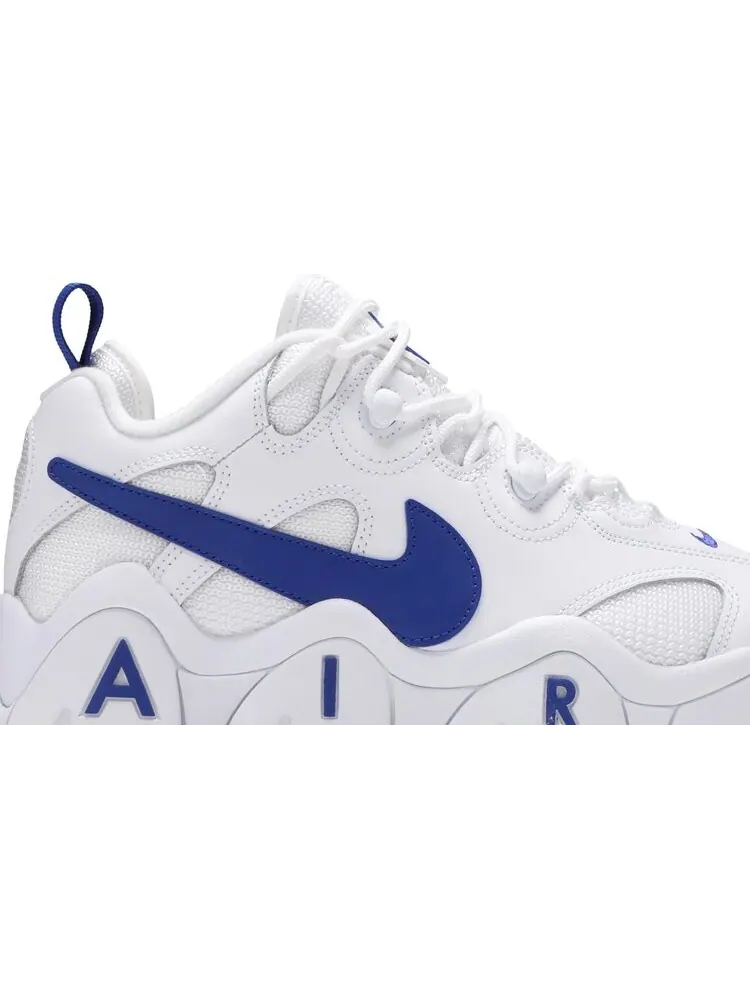 Кроссовки Nike Air Barrage Low GS 'White Hyper Blue' — изображение 2 из 8, белый