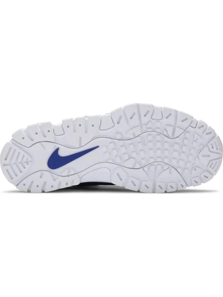 Кроссовки Nike Air Barrage Low GS 'White Hyper Blue' — изображение 4 из 8, белый