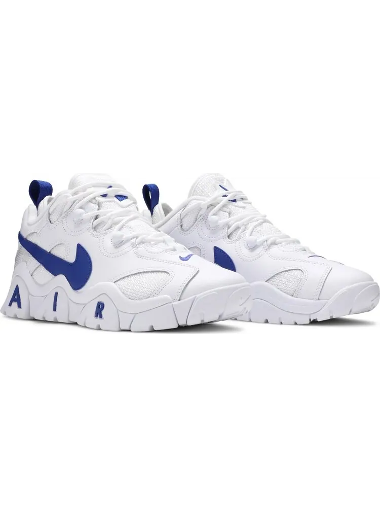 Кроссовки Nike Air Barrage Low GS 'White Hyper Blue' — изображение 8 из 8, белый