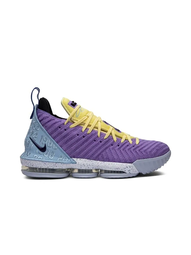 Кроссовки Nike LeBron 16 'Lakers Heritage' — изображение 1 из 4, фиолетовый