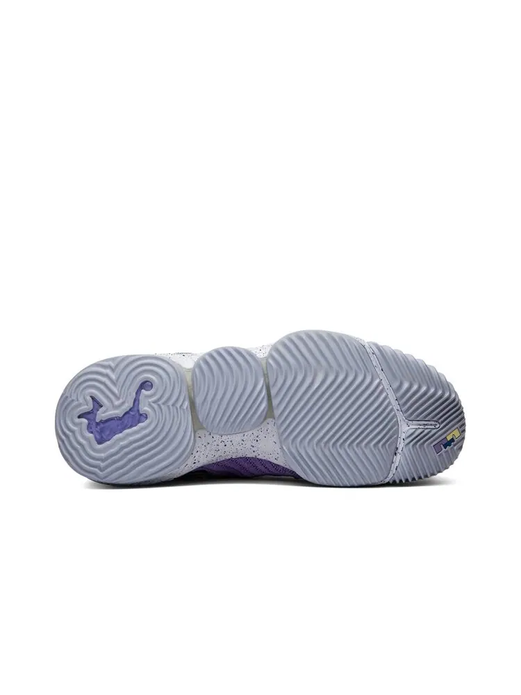 Кроссовки Nike LeBron 16 'Lakers Heritage' — изображение 4 из 4, фиолетовый