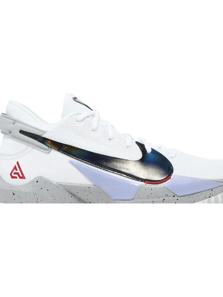 Кроссовки Nike Zoom Freak 2 'White Cement' — изображение 2 из 8, белый