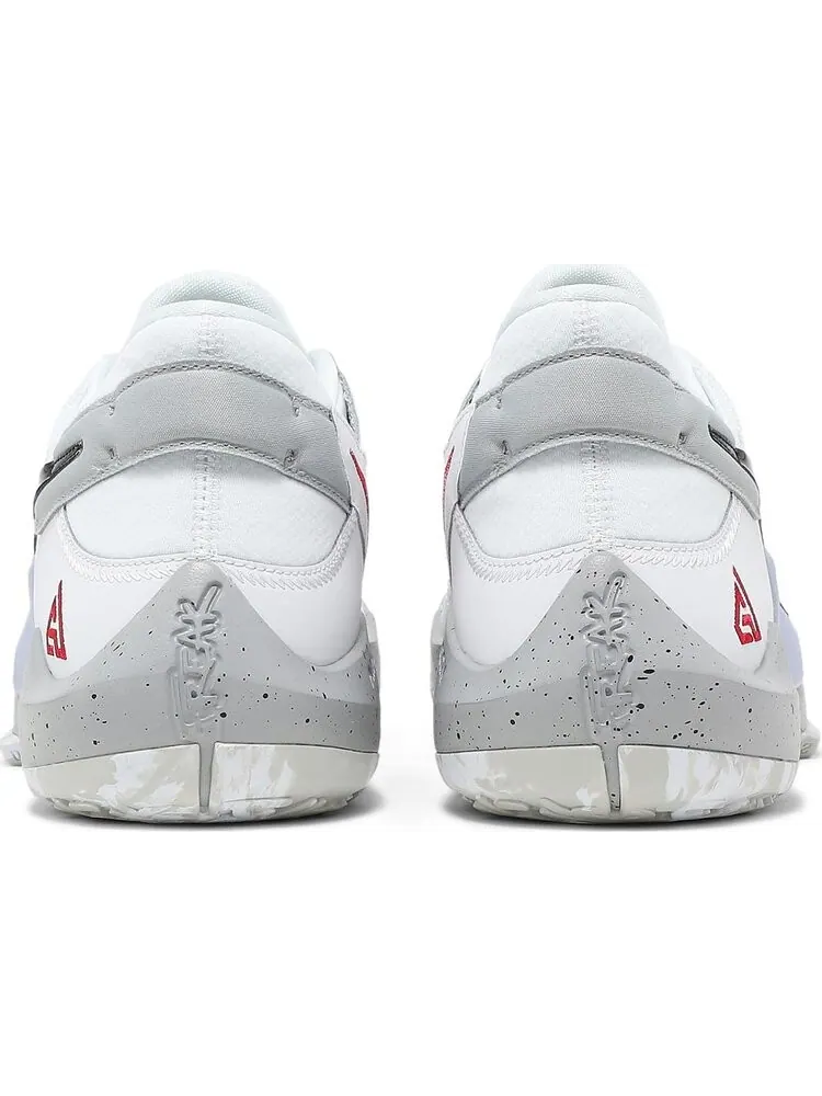 Кроссовки Nike Zoom Freak 2 'White Cement' — изображение 6 из 8, белый