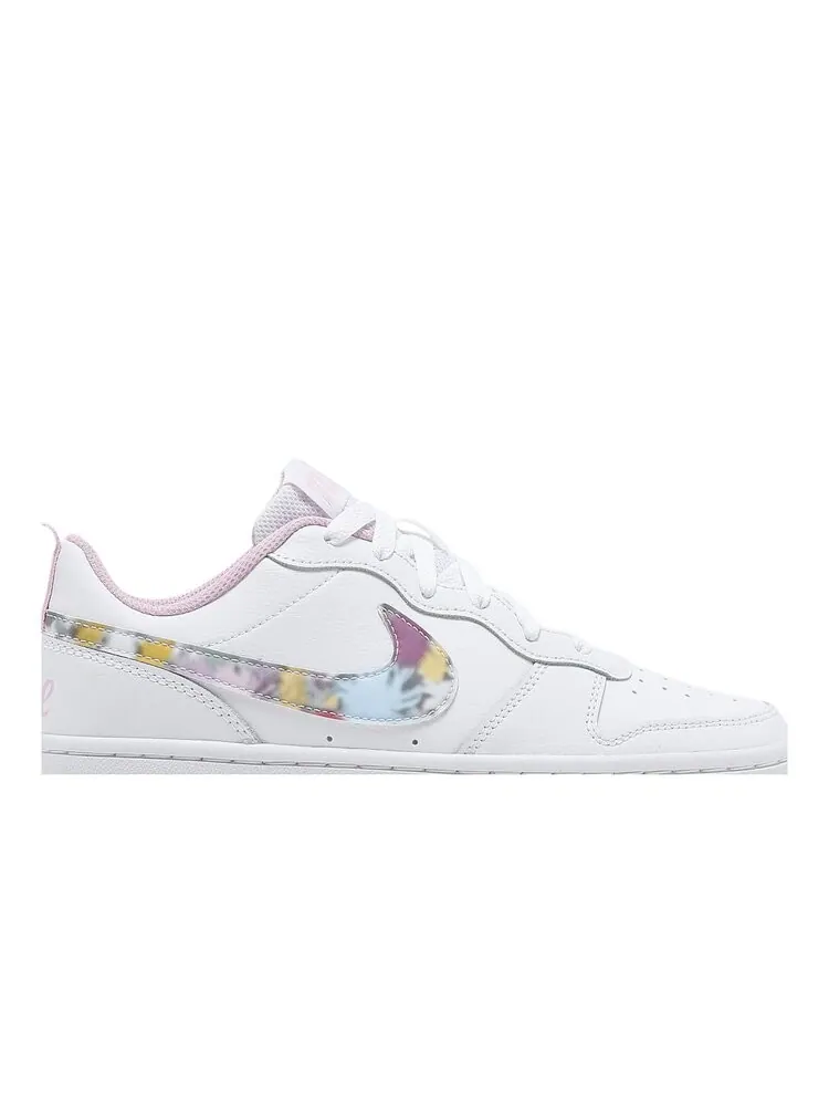 Кроссовки Nike Court Borough Low 2 SE GS — изображение 2 из 4, белый