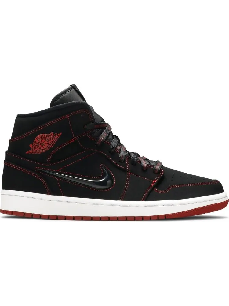Кроссовки Air Jordan 1 Mid Come Fly With Me — изображение 1 из 8, черный