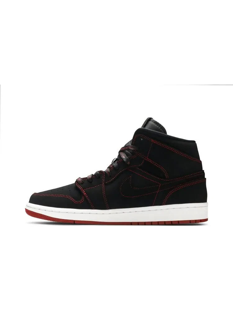Кроссовки Air Jordan 1 Mid Come Fly With Me — изображение 3 из 8, черный