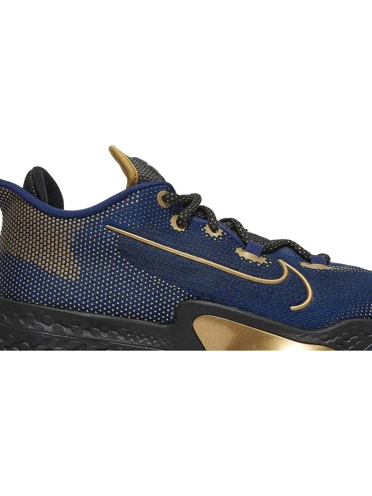 Кроссовки Nike Air Zoom BB NXT 'Blue Metallic Gold' — изображение 2 из 8, синий