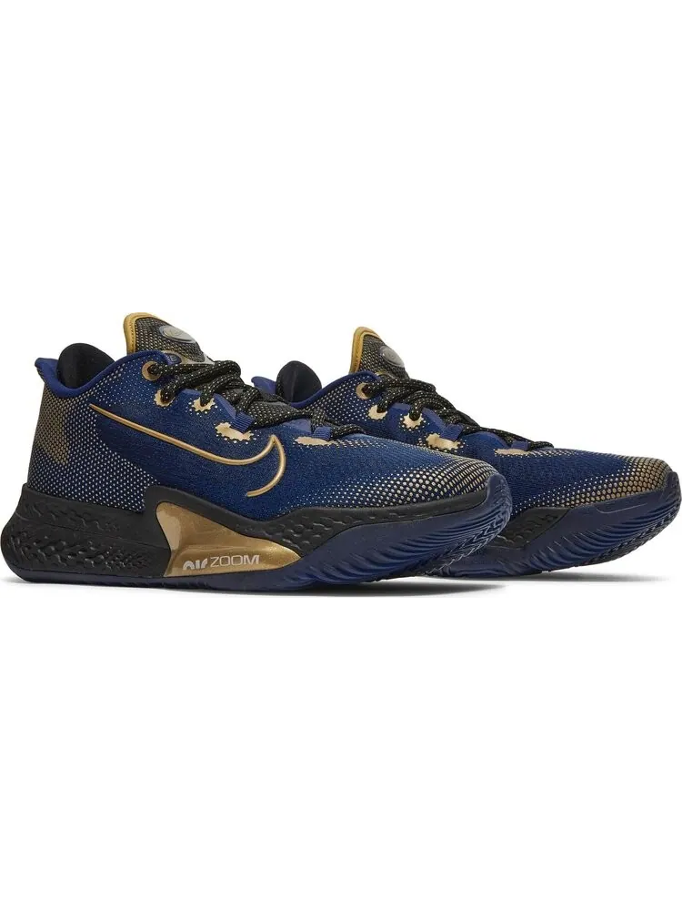 Кроссовки Nike Air Zoom BB NXT 'Blue Metallic Gold' — изображение 8 из 8, синий