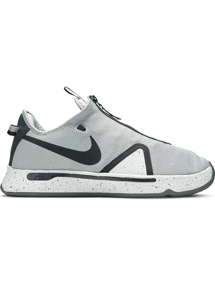 Кроссовки Nike PG 4 Team 'Cool Grey' — изображение 1 из 8, серый