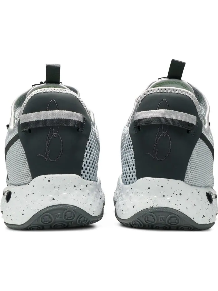 Кроссовки Nike PG 4 Team 'Cool Grey' — изображение 6 из 8, серый
