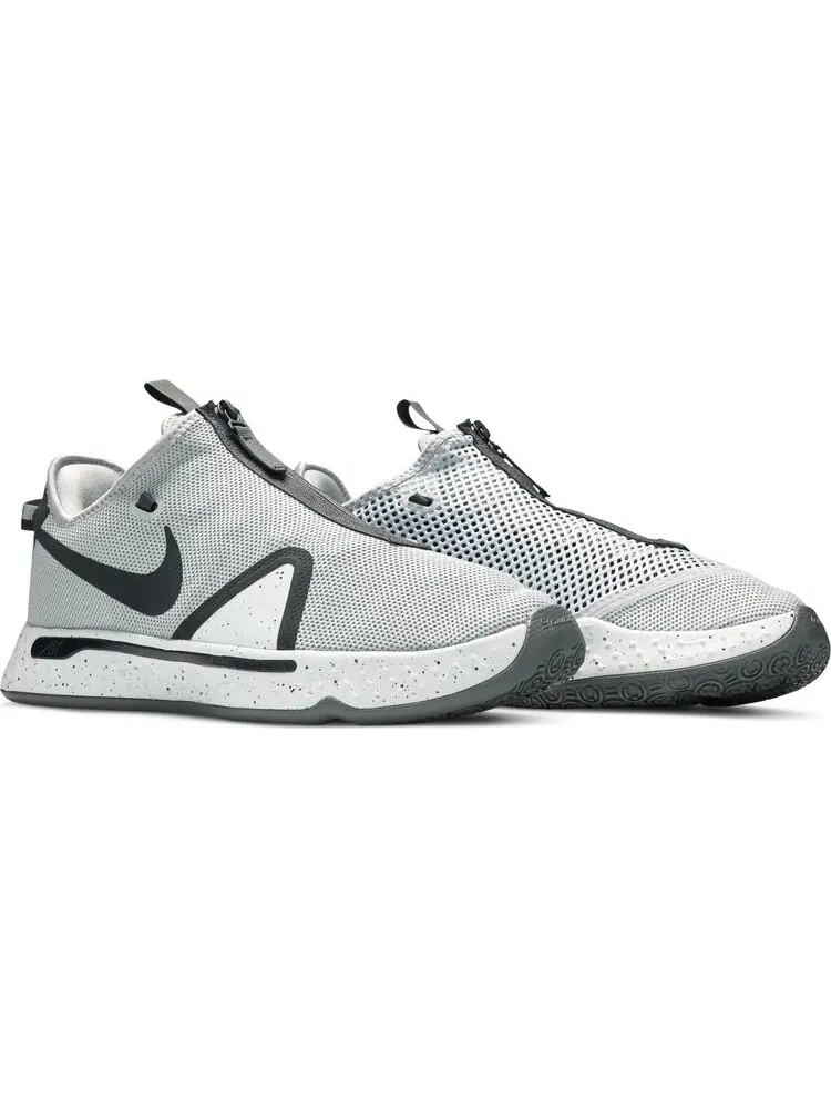 Кроссовки Nike PG 4 Team 'Cool Grey' — изображение 8 из 8, серый