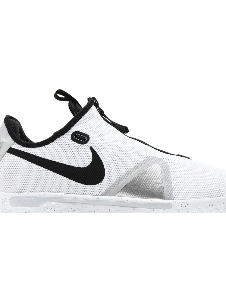 Кроссовки Nike PG 4 Team 'White Wolf Grey' — изображение 2 из 8, белый