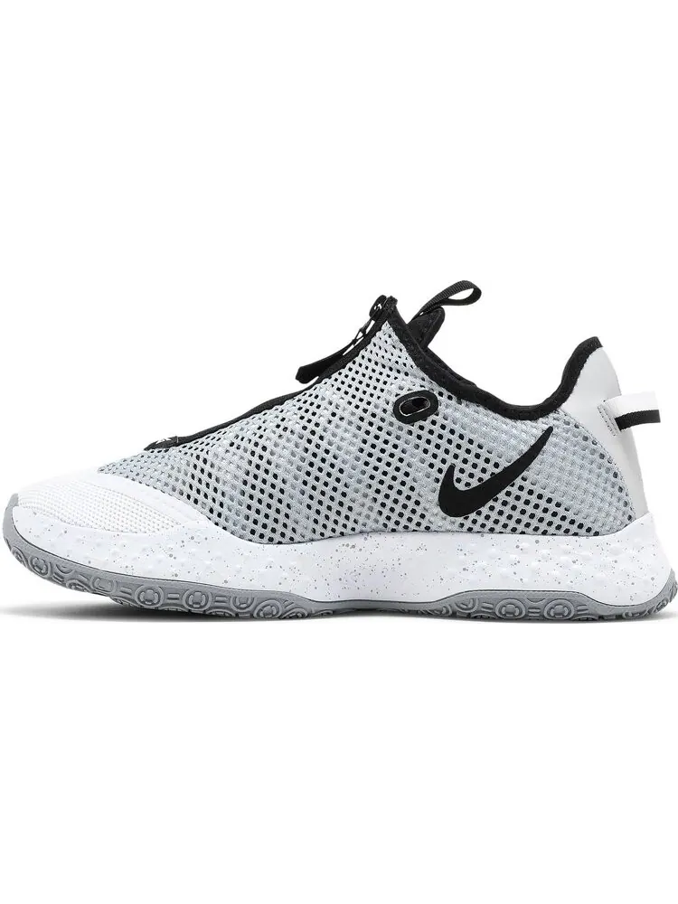 Кроссовки Nike PG 4 Team 'White Wolf Grey' — изображение 3 из 8, белый