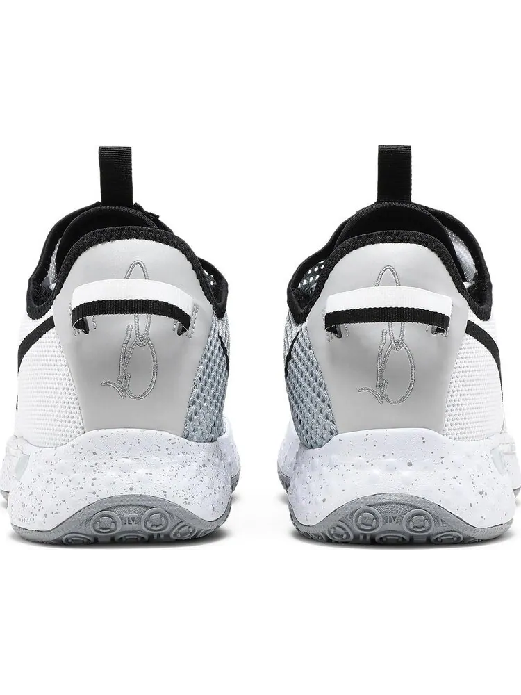 Кроссовки Nike PG 4 Team 'White Wolf Grey' — изображение 6 из 8, белый