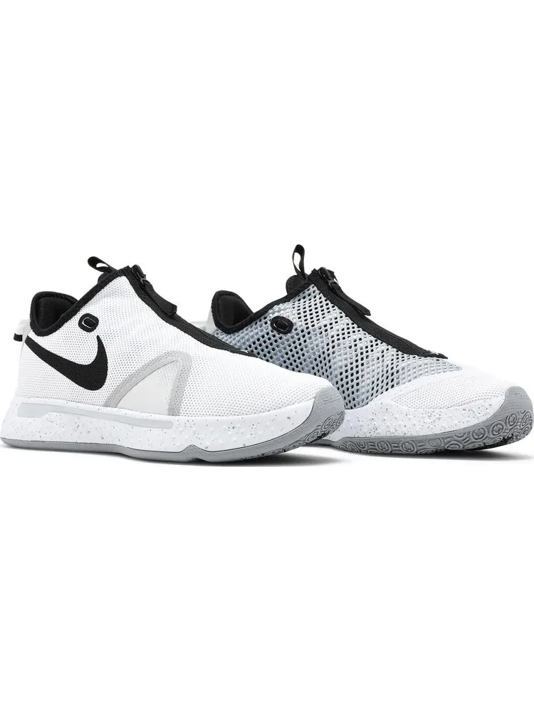 Кроссовки Nike PG 4 Team 'White Wolf Grey' — изображение 8 из 8, белый