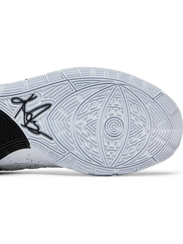 Кроссовки Nike Kyrie 6 Team 'Black White' — изображение 5 из 8, черный