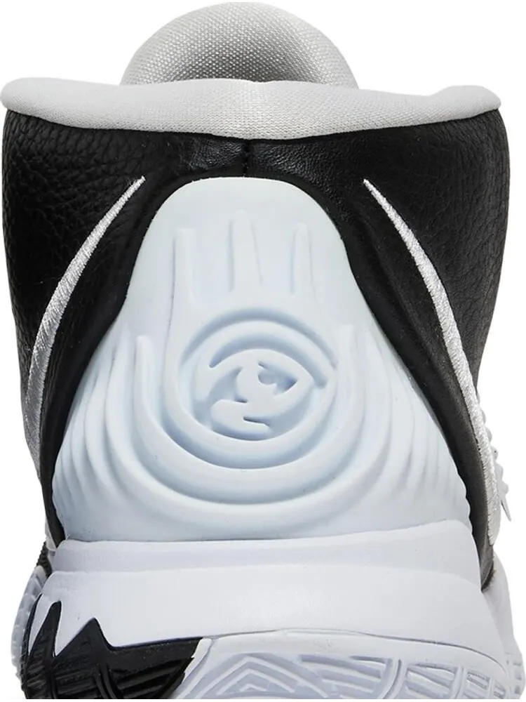 Кроссовки Nike Kyrie 6 Team 'Black White' — изображение 7 из 8, черный