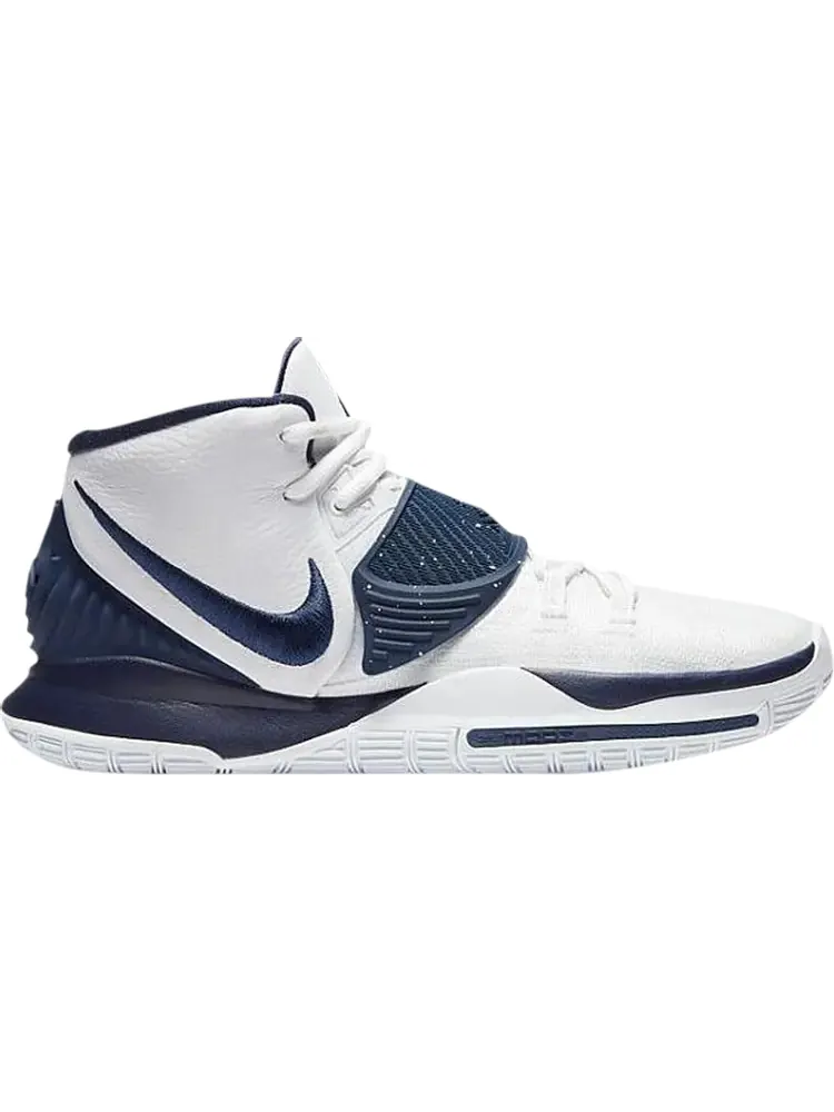 Кроссовки Nike Kyrie 6 TB 'White Midnight Navy' — изображение 1 из 1, белый
