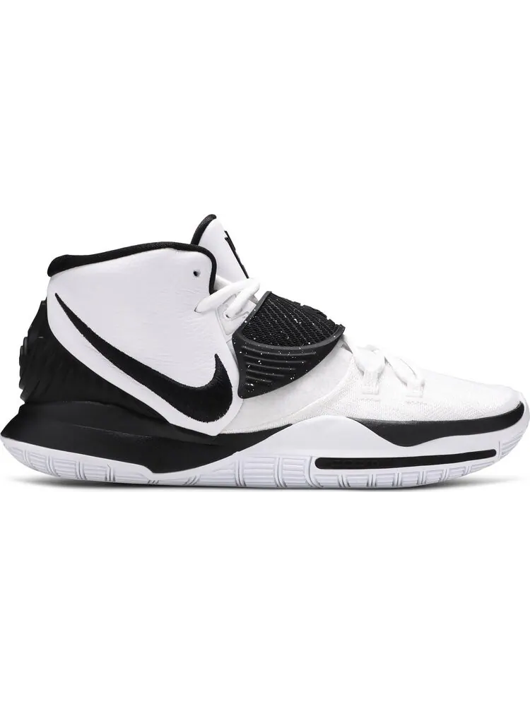 Кроссовки Nike Kyrie 6 Team 'White Black' — изображение 1 из 8, белый