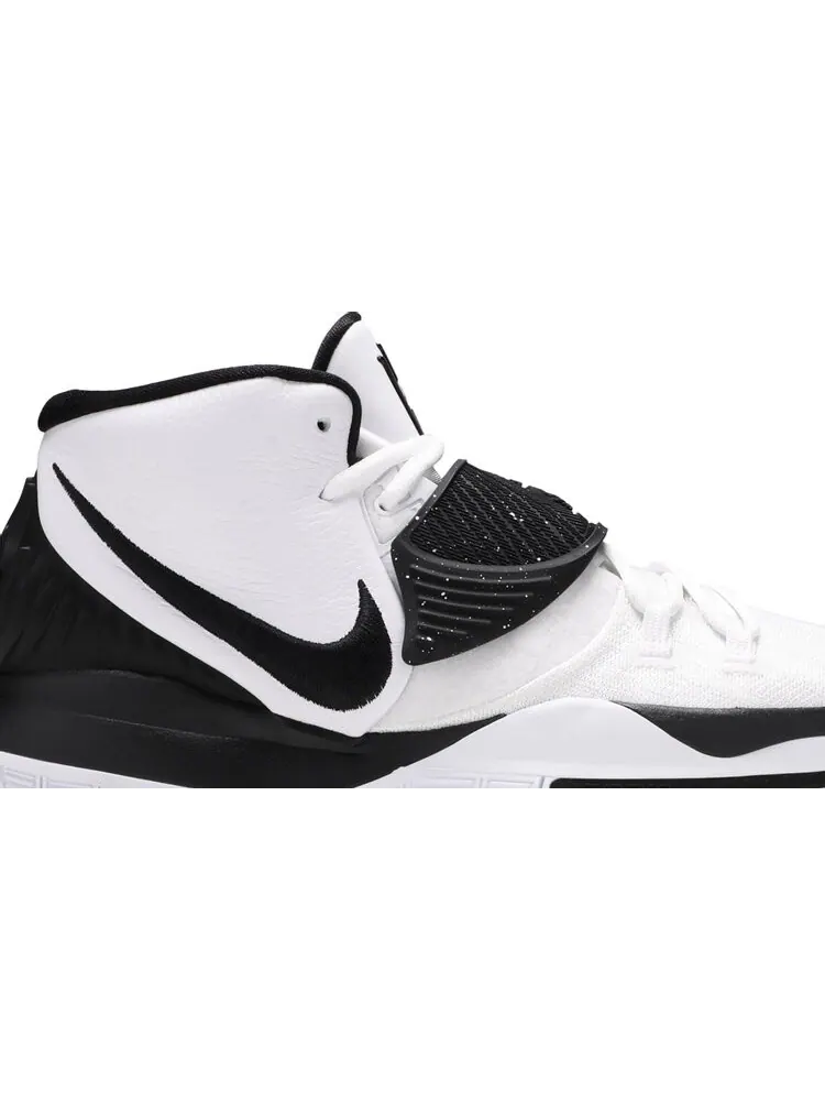 Кроссовки Nike Kyrie 6 Team 'White Black' — изображение 2 из 8, белый