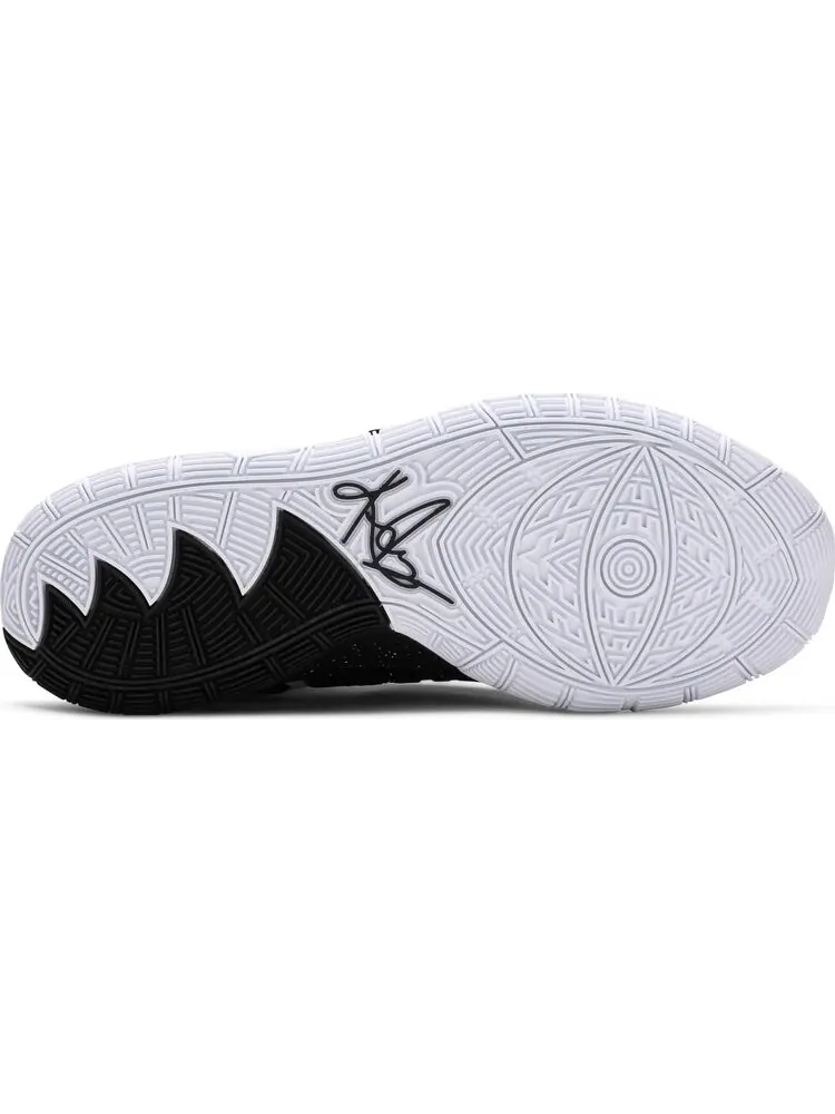 Кроссовки Nike Kyrie 6 Team 'White Black' — изображение 4 из 8, белый