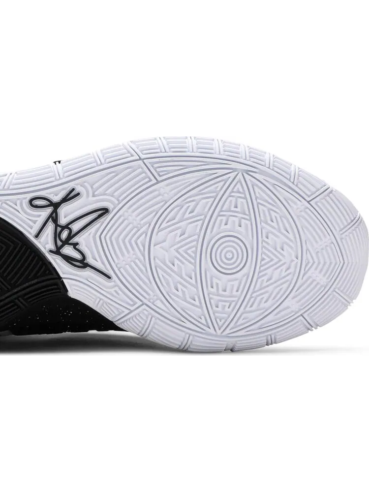 Кроссовки Nike Kyrie 6 Team 'White Black' — изображение 5 из 8, белый