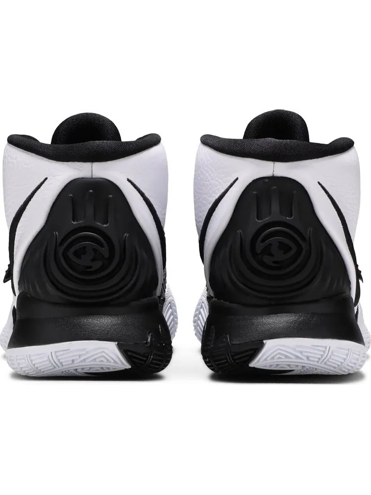 Кроссовки Nike Kyrie 6 Team 'White Black' — изображение 6 из 8, белый