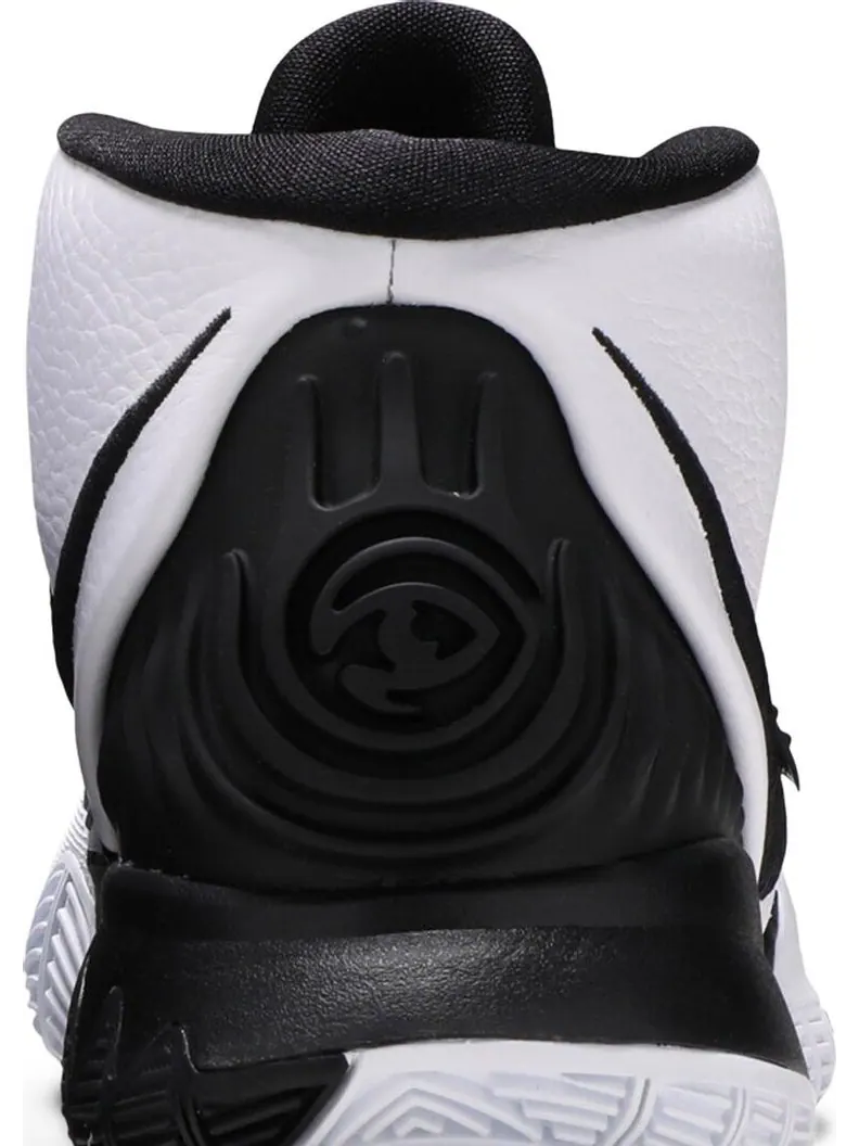 Кроссовки Nike Kyrie 6 Team 'White Black' — изображение 7 из 8, белый