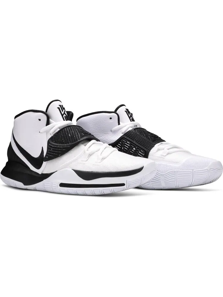 Кроссовки Nike Kyrie 6 Team 'White Black' — изображение 8 из 8, белый