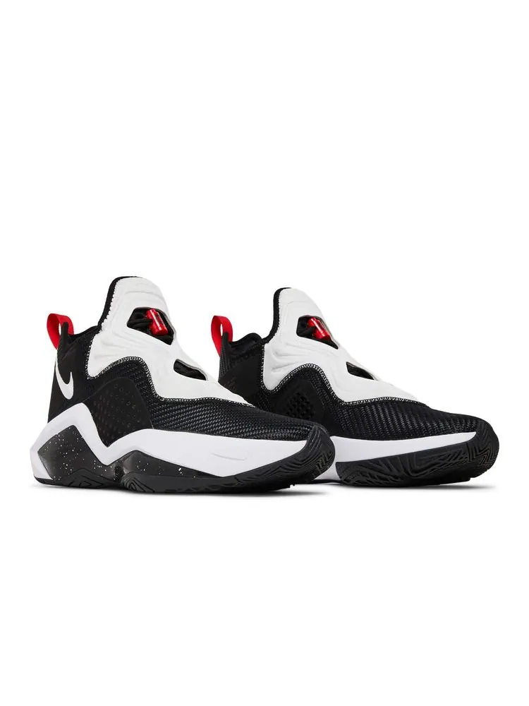 Кроссовки LeBron Soldier 14 'Black White' — изображение 8 из 8, белый