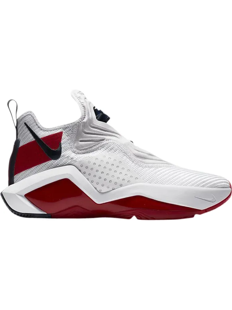 Кроссовки Nike LeBron Soldier 14 EP 'White University Red' — изображение 1 из 1, белый