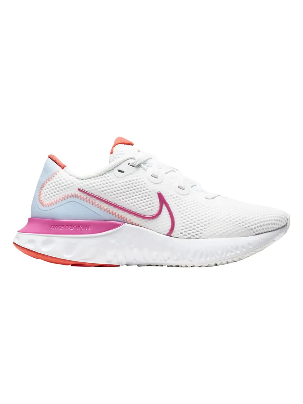 Кроссовки Nike Wmns Renew Run 'White Ember Glow' — изображение 1 из 1, розовый/белый